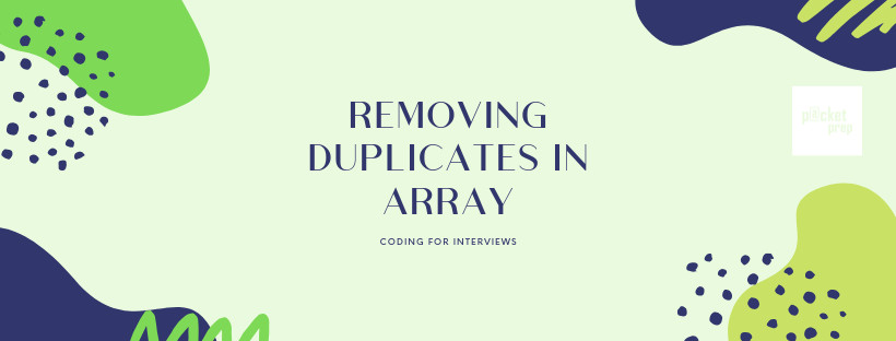 C Program To Remove Duplicates In An Array Packetprep<script async src=